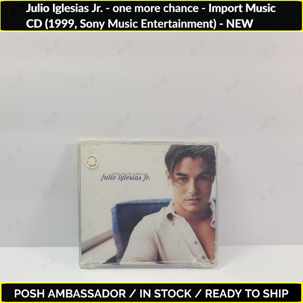Julio Iglesias Jr. - one more chance - Import Music CD (1999, Sony Music) - NEW